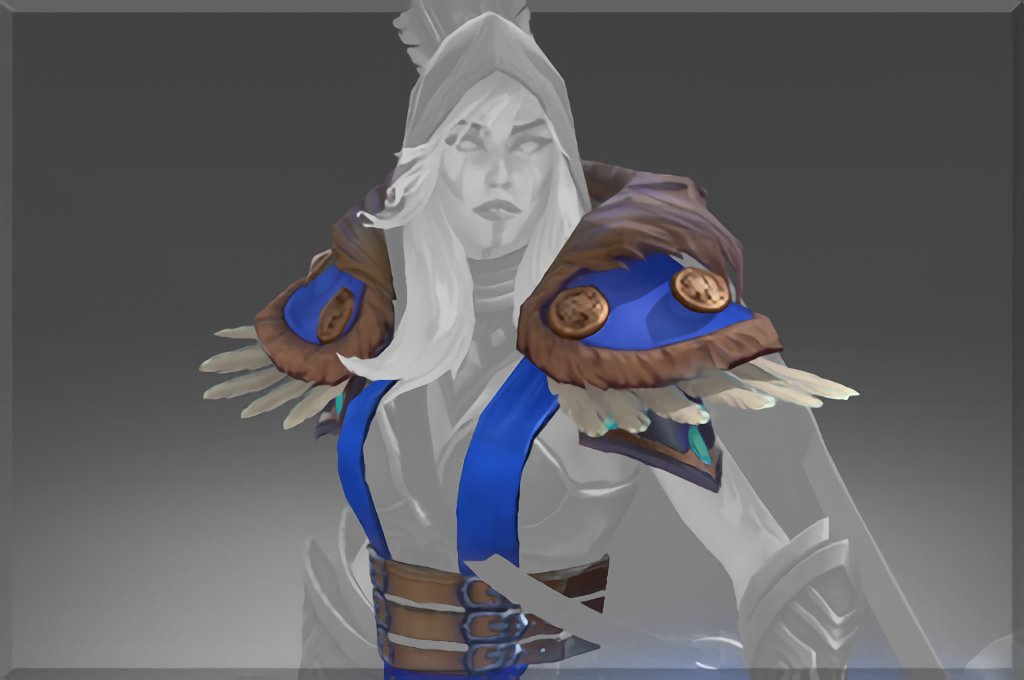 Drow ranger - Black Ice Constellation - Shoulders